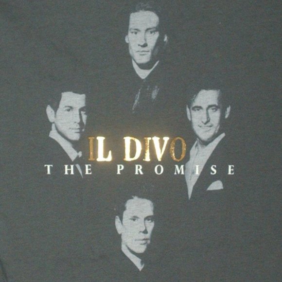 IL DIVO The Promise ladies T-shirt new size medium - Picture 2 of 7